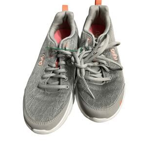 Ryka Women's Wendy Walking Fitness Athletic Paloma Grey Peach Sneakers Utility